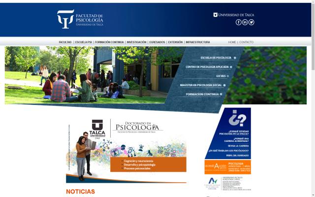 Webs de la Universidad